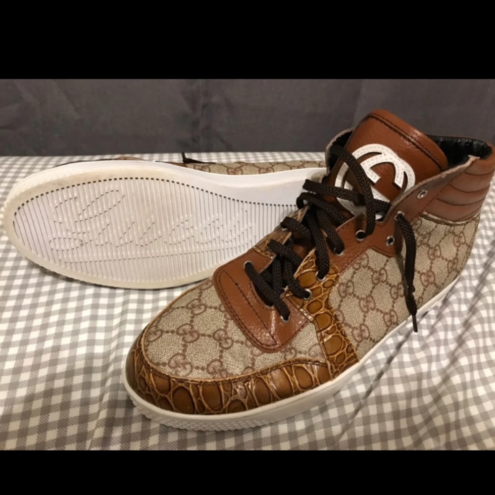 High top GG SUPREME SNEAKERS